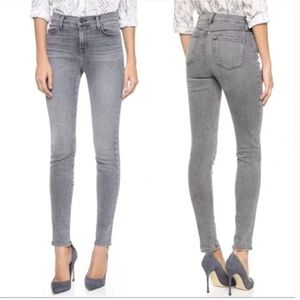 J BRAND jeans Maria High Rise Skinny Dove Gray